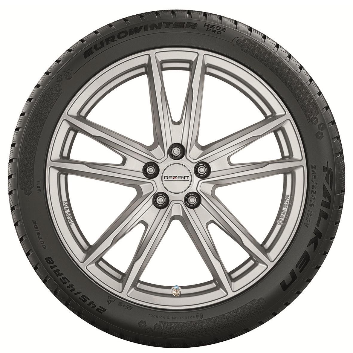 Kompletné zimné koleso Alcar – 17" KF silver