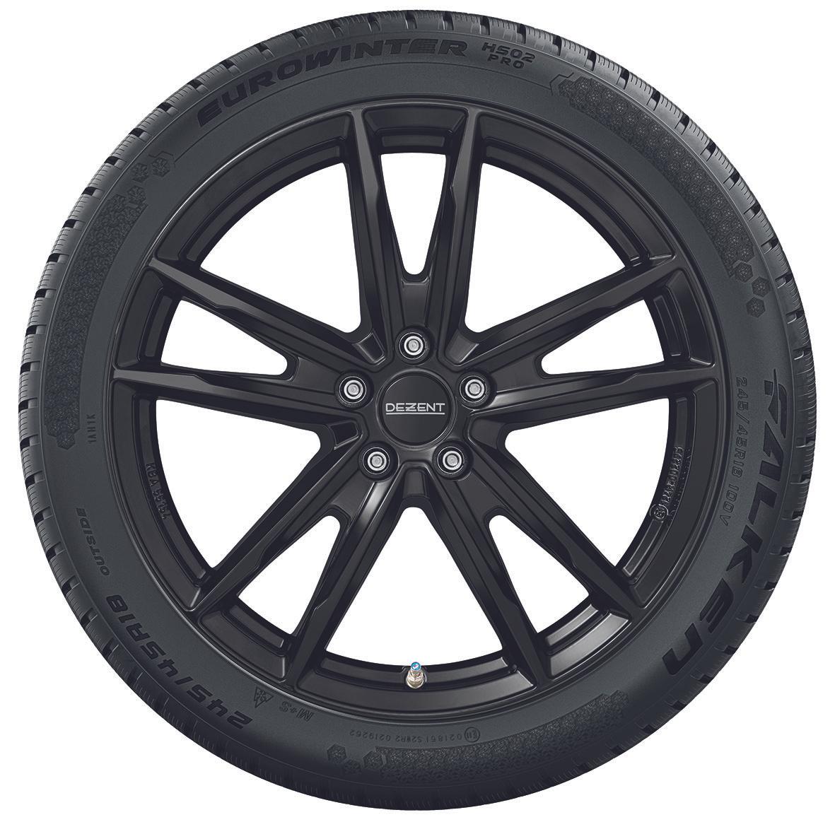Kompletné zimné koleso Alcar – 17" KF black